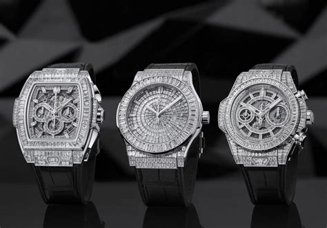 Top 5 đồng hồ Hublot full kim cương .